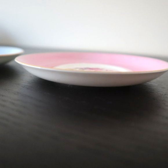 Hammersley Saucers Bone China Set of 4 / Hammersley Saucers China - Picture 9 of 10